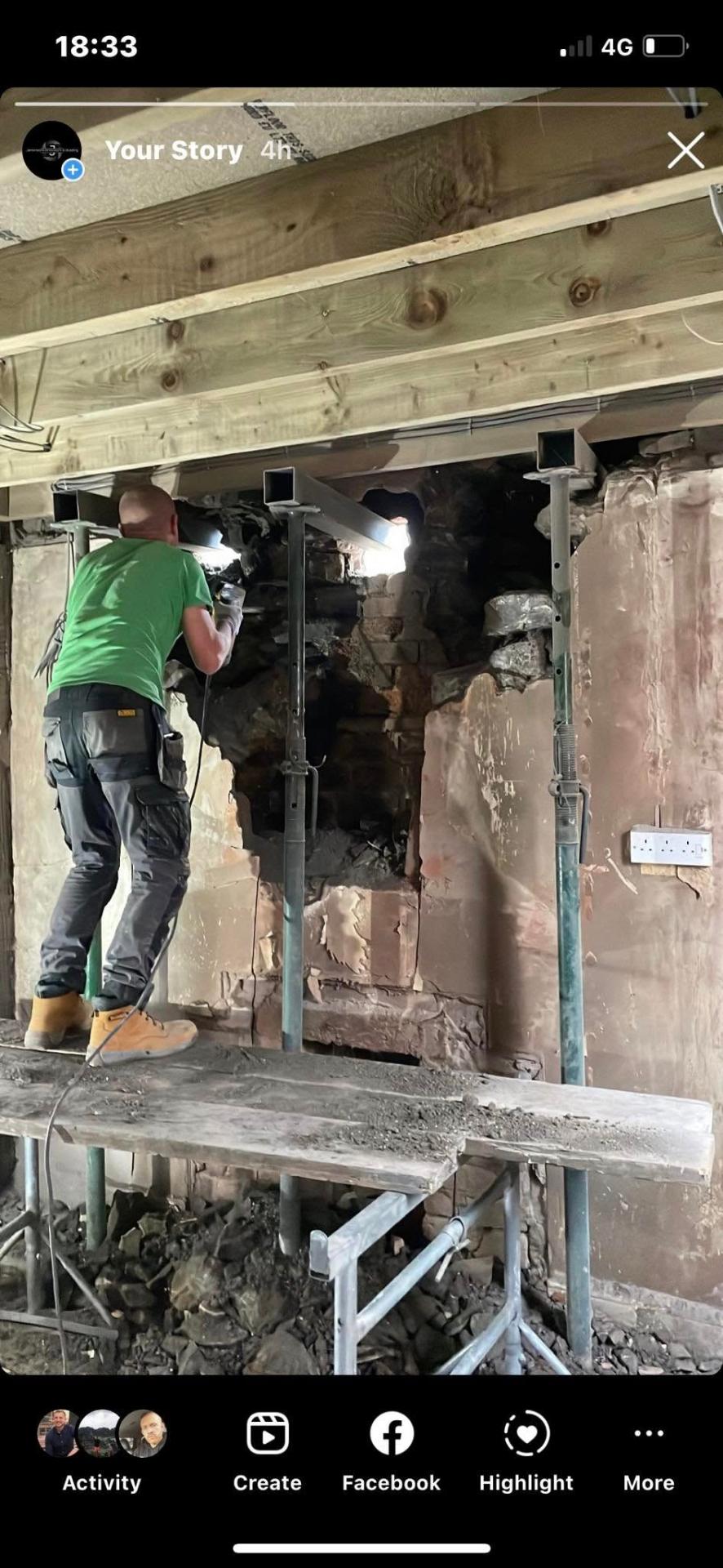 Demolition — Neath