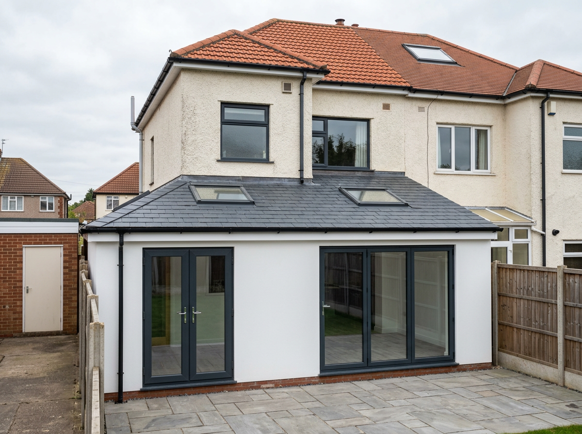 Double Storey Wrap-Around Extension